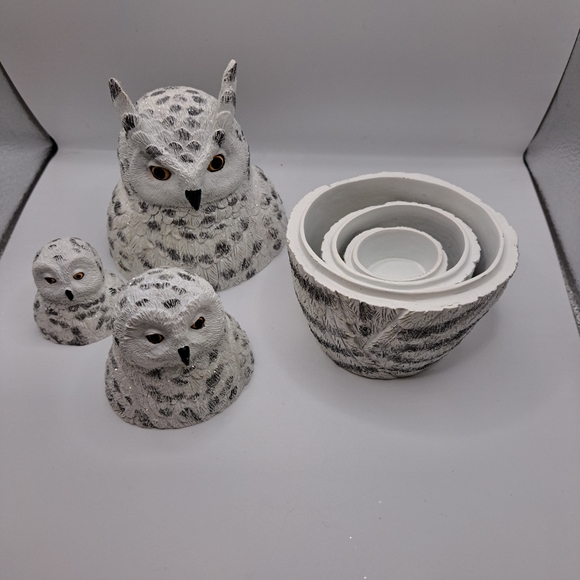 Roman Inc Nesting Snow Owl Set - Picture 16 of 16
